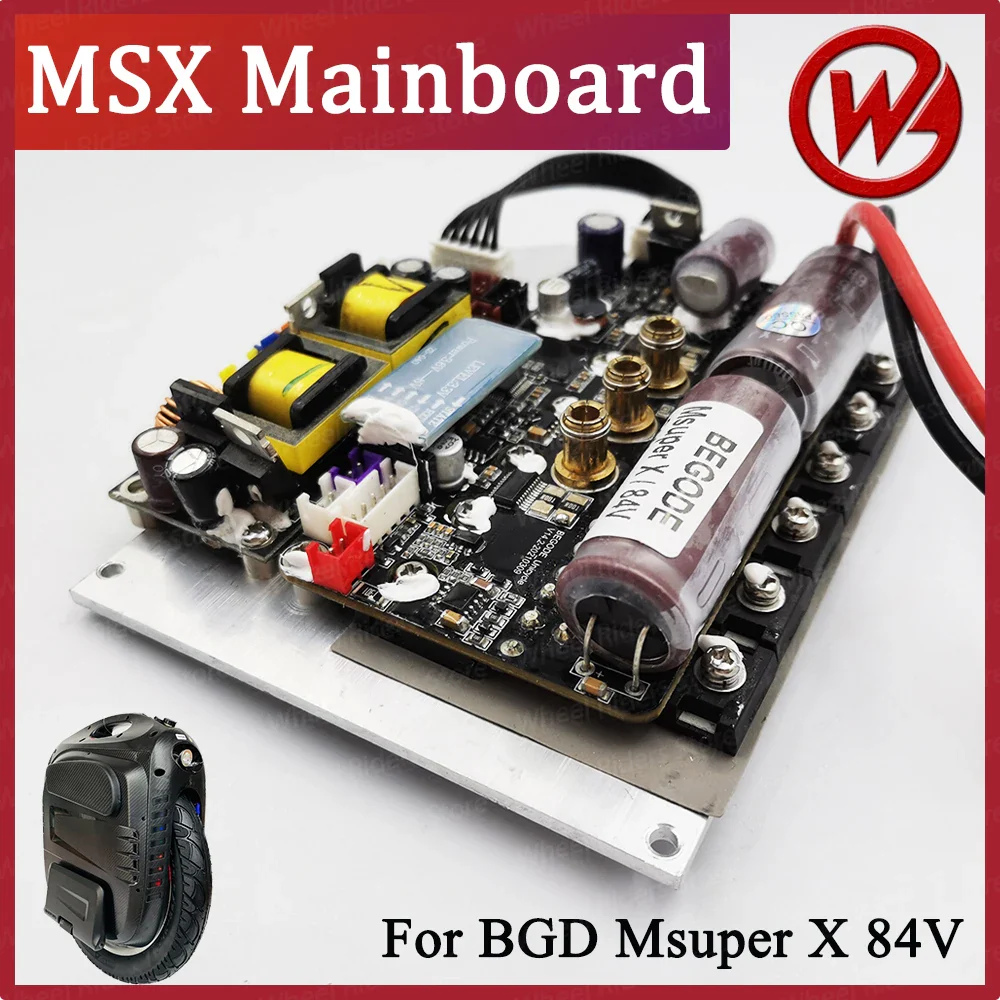 Gotway MsuperX 84V Black Mainboard Begode MSX Controller MSX Spare Parts Accessories Unicycle Monowheel