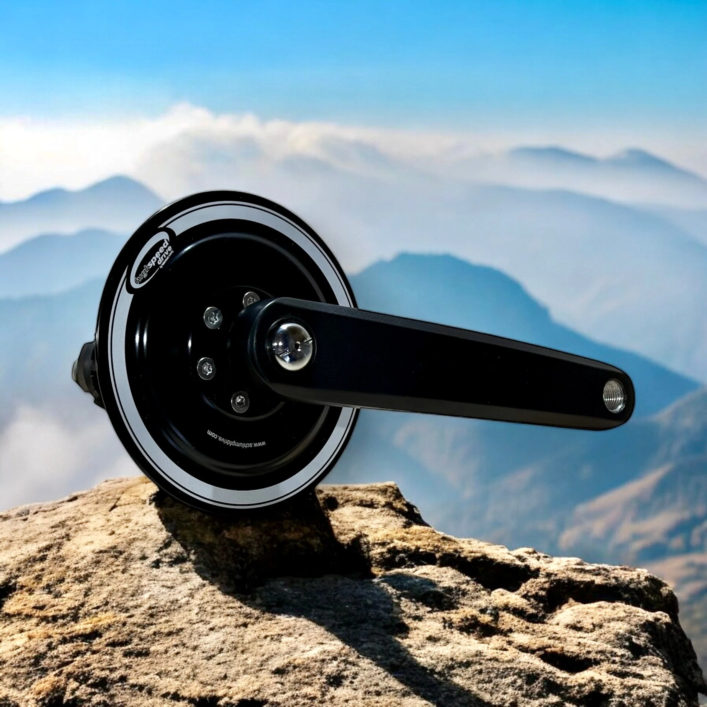 Schlumpf High Speed Drive (HSD), 30T - 75T Over Drive, 83mm, 170mm Cranks