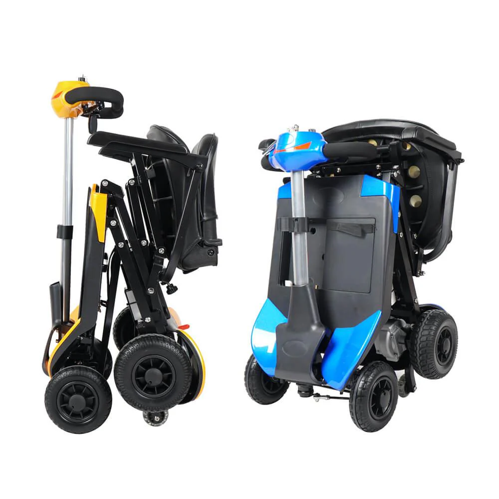 Four Wheels Electric Skateboard Electric Bicycles 180W 48V Mini Folding Electric Scooter For Elderly