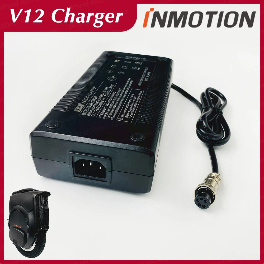 INMOTION V12 100.8V 2.3A Original Charger Suit For V12HS V12HT Charger Electric Unicycle Monowheel EUC Accessories