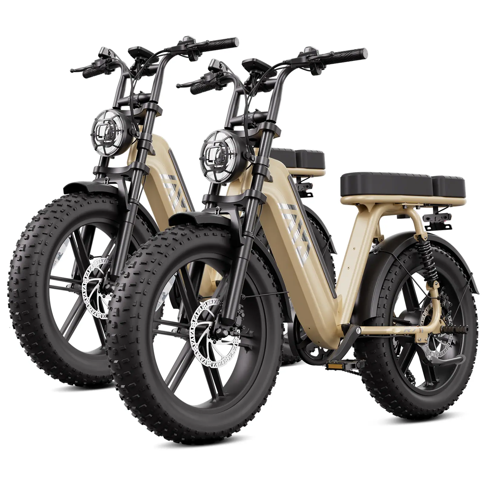 TST? Combo Sale R7 1500W Full Suspension Electric Cargo Bike