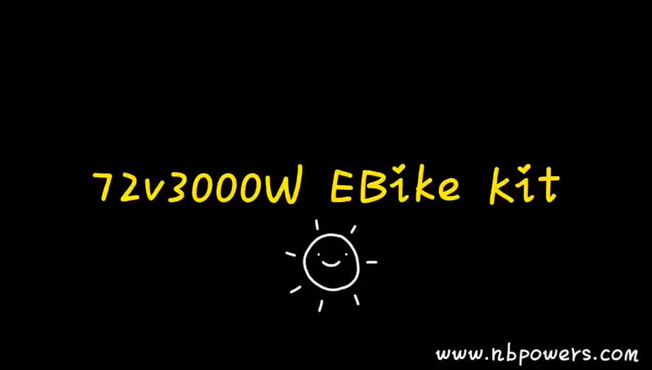 3kw bldc motor High Quality 3000w Electric motorcycle conversion Kit with lithium battery