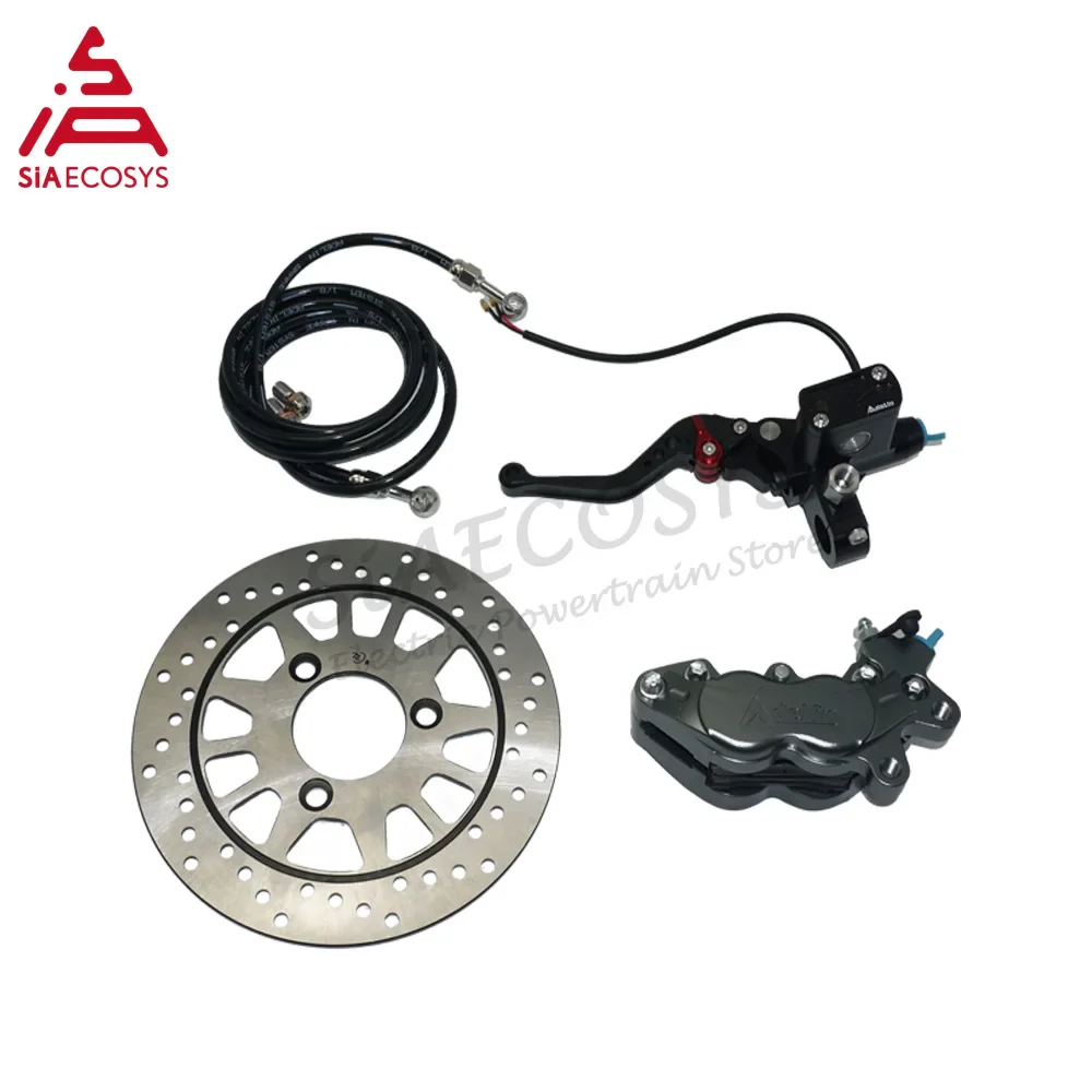 ADL rear disc brake assembly for high speed 120kph 8kw 12kw motor