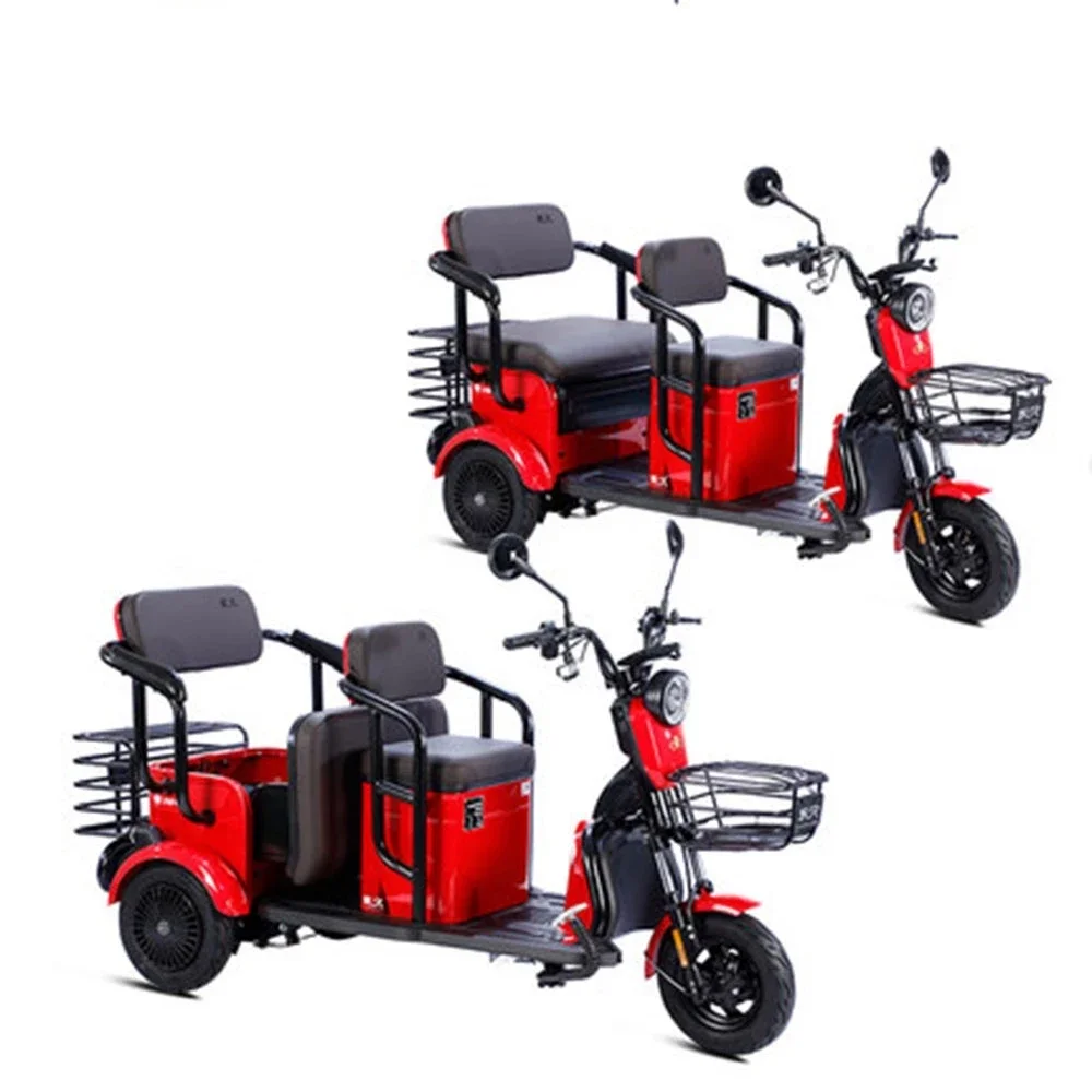 650W 72V  Electric Tricycle Llithium Battery  Highest Power 500W  Ebike for Aldult