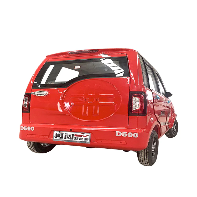 High quality china brand 4 seater mini electric passenger car 130km