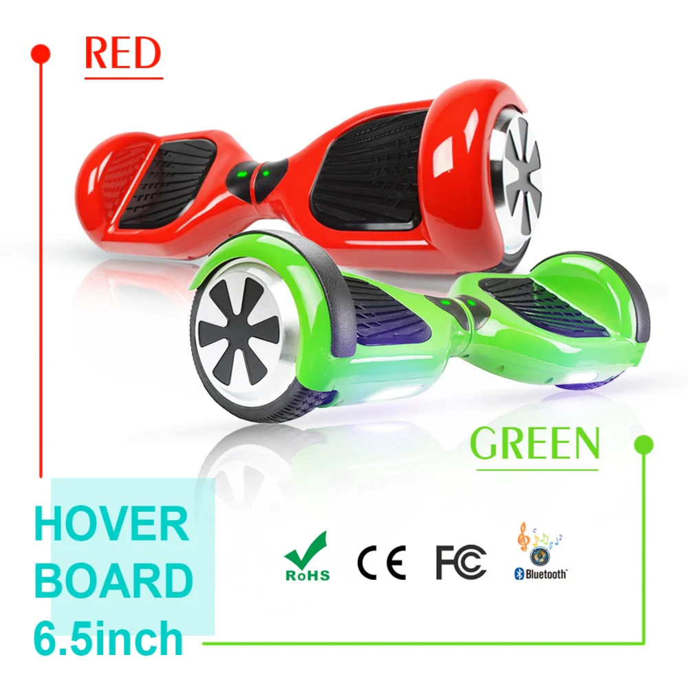 6.5 Inch Met Zak Rood Roze Self Balancing Scooter Elektrische Skateboard Hover Board Smart Balance Board Overboord Vespa