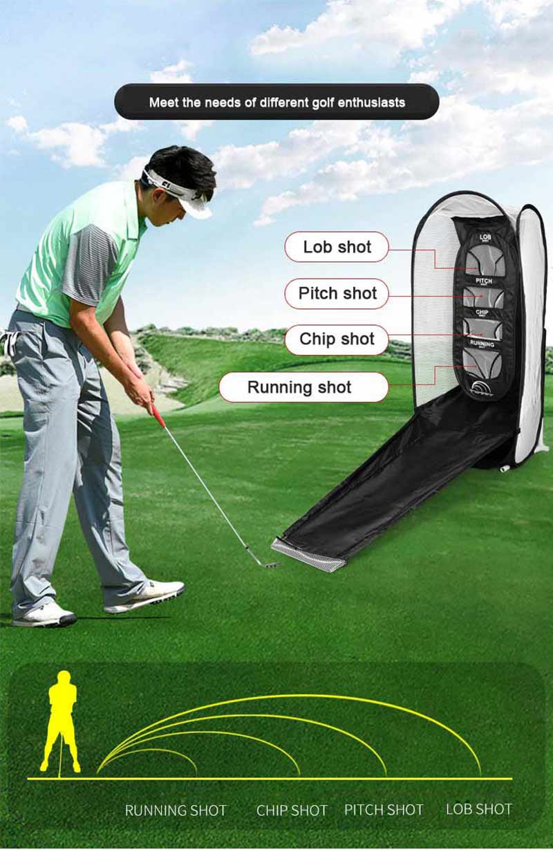 Short Golf Practice Net