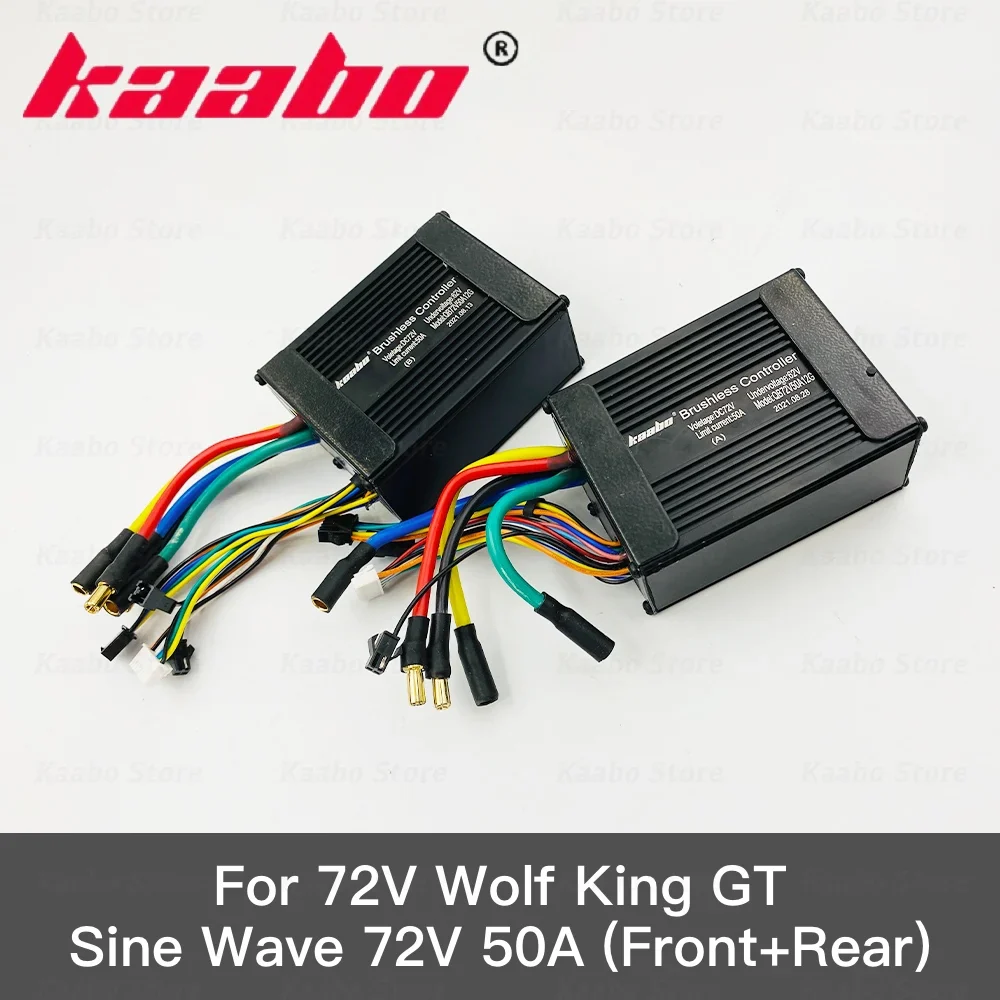 Kaabo Wolf King GT 72V 50A Scooter Sine Wave Controller 72V 50A E-scooter Parts Original Accessories