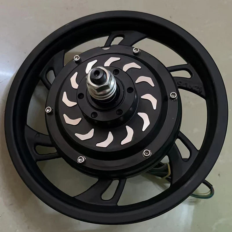 12inch BLDC Scooter Hub Motor Wheel 48V 500W Brushless Non-Gear Hub Motor 36V 350W E Bike Motor Wheel For Electric Scooter Ebike