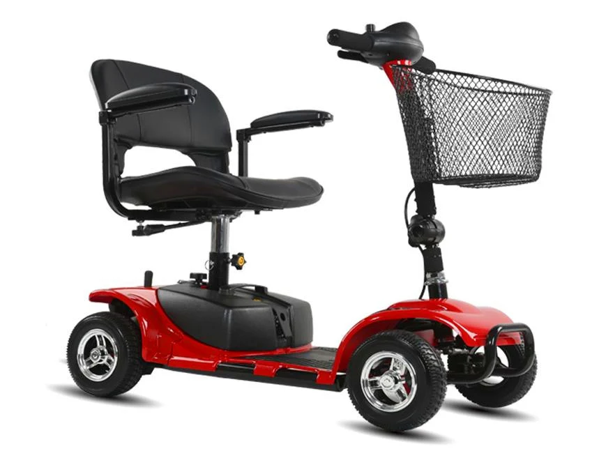 Electric Scooter For Elderly Four Wheels Electric Scooters 8 Inch 24V 250W Electric Kick Scooter For Adults/Disabled