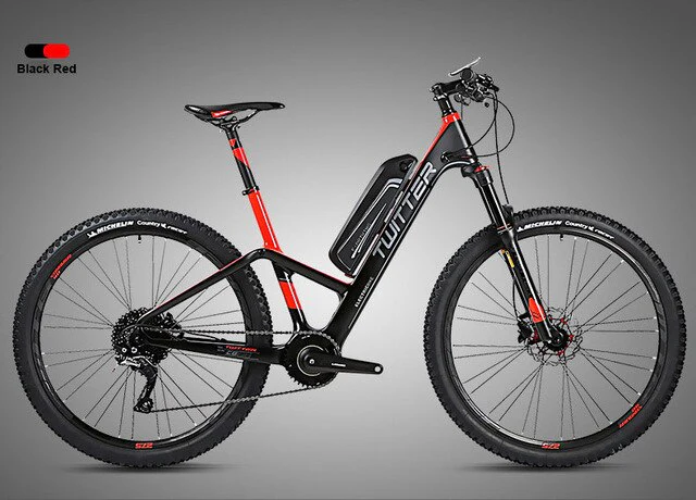 27.5inch Carbon fiber electric bicycle Travel bike Lcd 36V lithium battery 250w mid-drive motor electric ebike lightweight bike