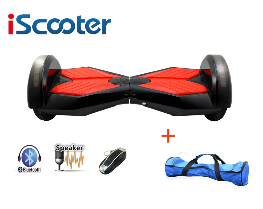 8inch Bluetooth hoverboard 2 Wheel Self balancing Electric Scooter two Smart Wheel with Remote key And LED Skateboard walk car