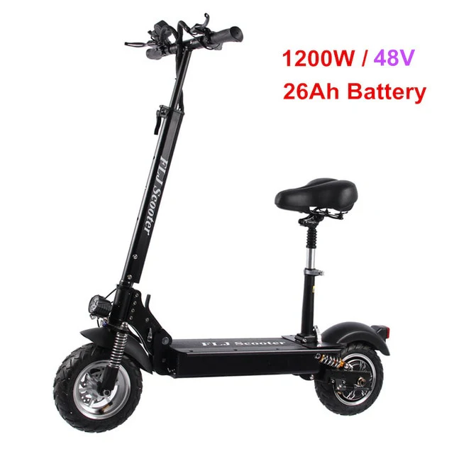 1200W 500W Electric Scooter for Adult with seat foldable kick scooter hoverboard skateboard bicycle electrical bike