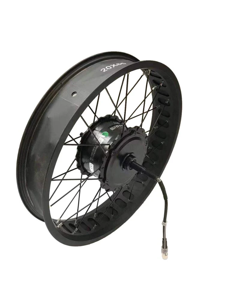 8FUN 26inchx4.0 FAT Tyre 48V500W geared rear motor kits