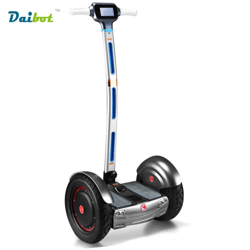 15 Inch 1000W A6 Two Wheel Handrail Electric Standing Bicycle Smart Balance Wheel Electric Scooter Skateboard Hoverboard