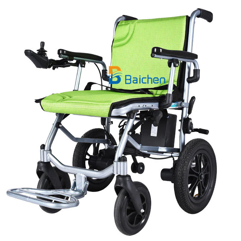 Hot selling lithiumn battery1 aluminum alloy motorized wheelchair good brother electric wheel chair