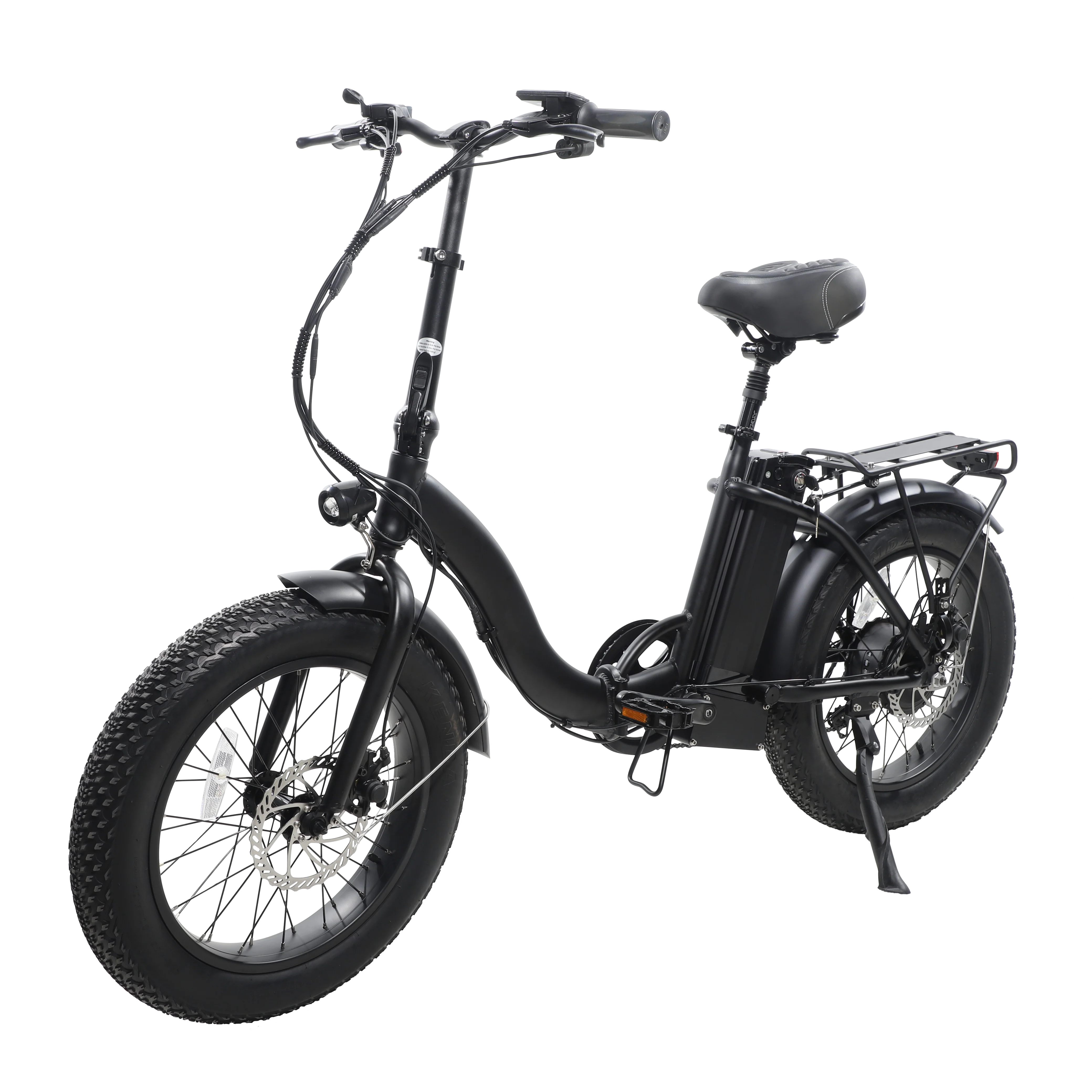 GlareWheel NEW EB-RE Folding Electric Bike 20'' Fat Tire
