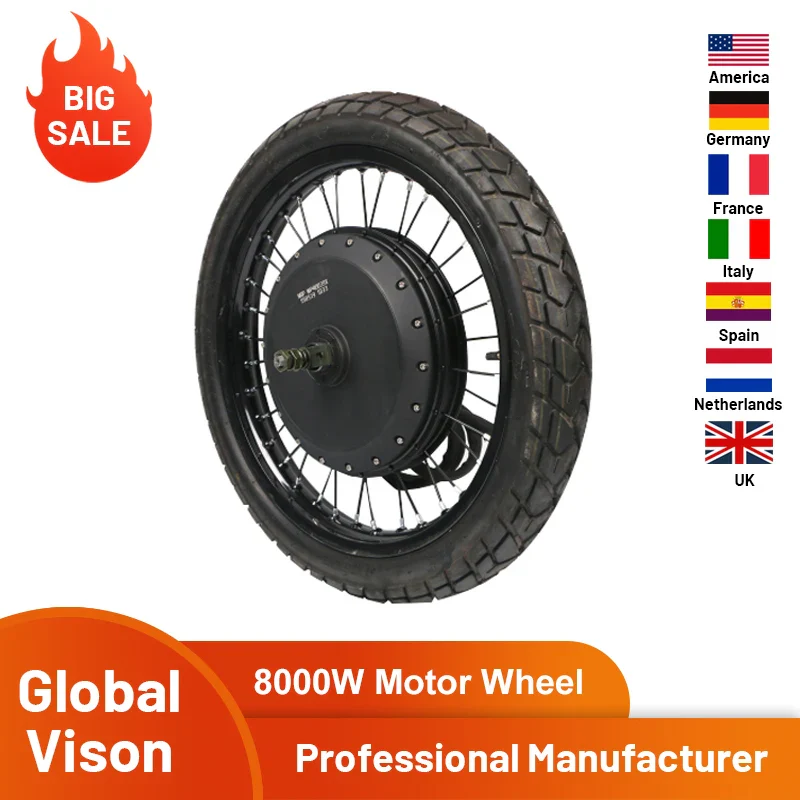 8000w Hub motor Wheel QS V3 273 8000w Electric Enduro Bike Motor Wheel with 18