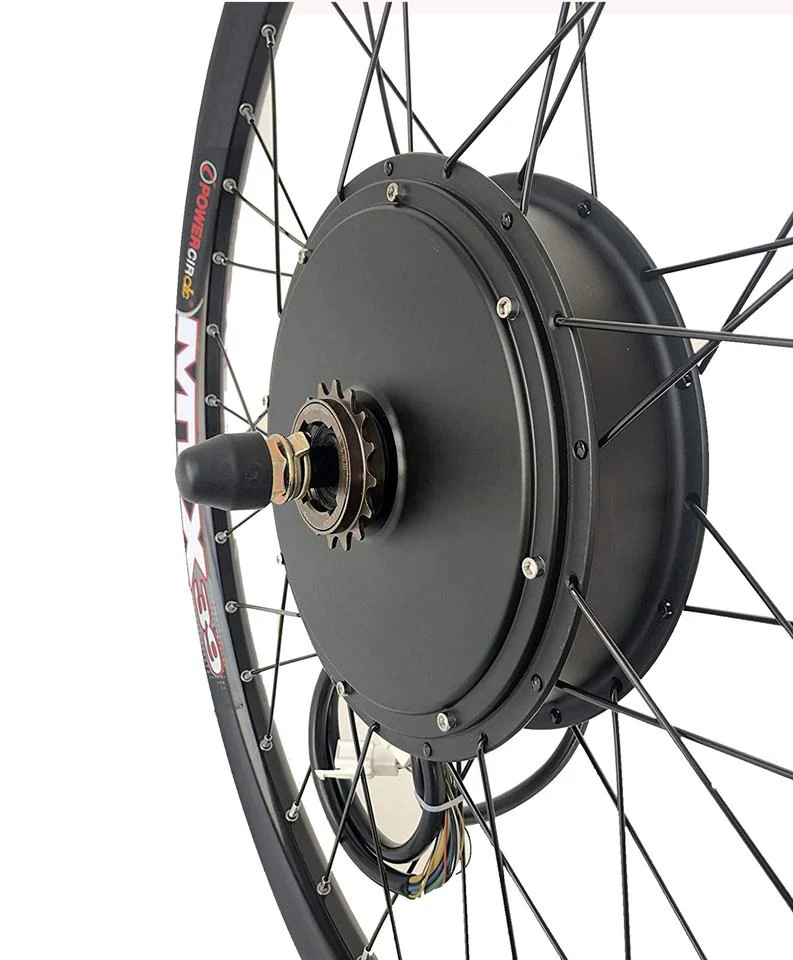 High-Powered 3000W Electric Bike Conversion Kit - Brushless Non-Gear Hub Motor with UKC1 Display for 26-29 Inch Wheels Ebike Conversion Kit