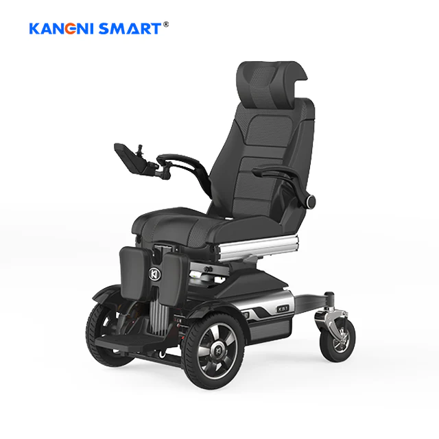 K101N  Full Function Power Wheelchair for Elderly and Disable Dual Drive Mode with Seat Rotation