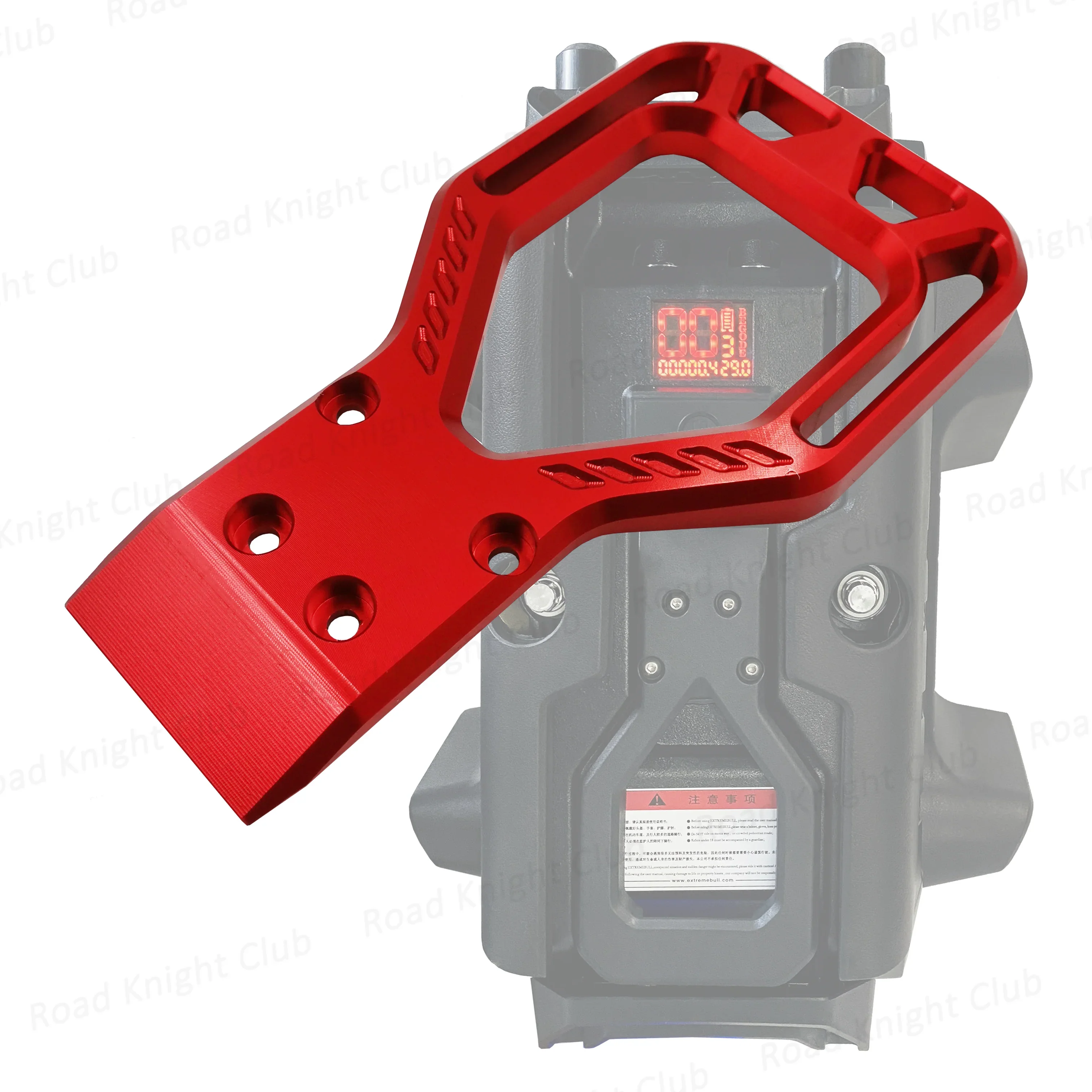 2023 New Begode Commander Pro Metal Pull Rod Red Electric Unicycle Original Accessories