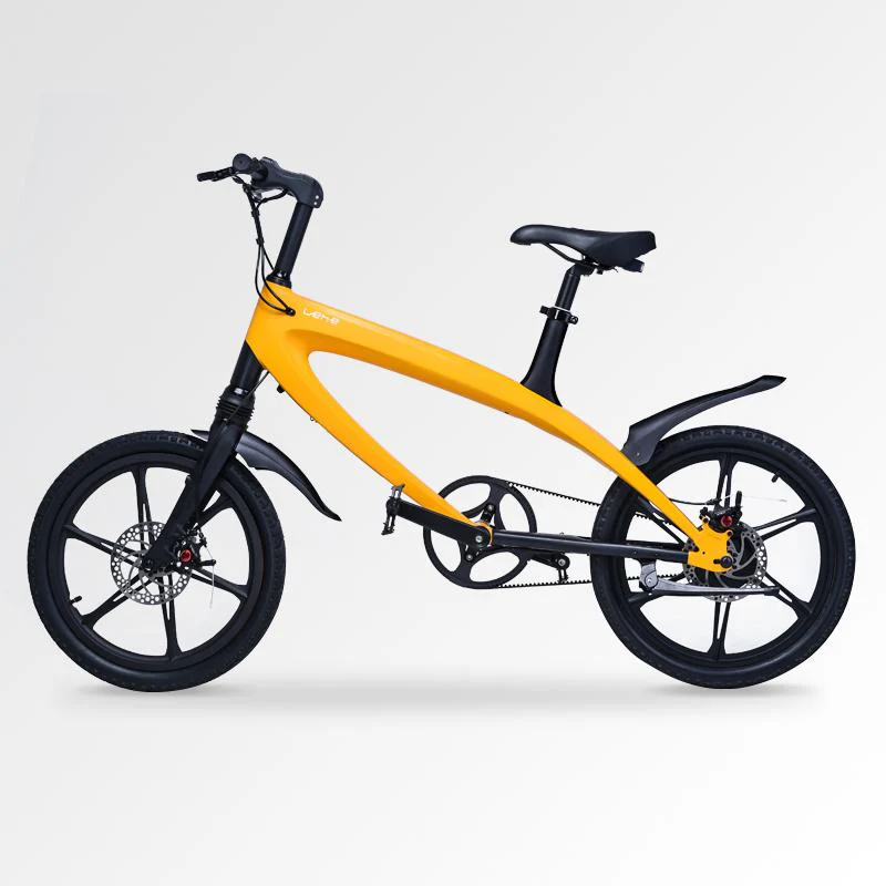 20inch electric bike S1 smart small electric bicycle 36V lithium pedal power cycling city battery scooter pas range 50km ebike