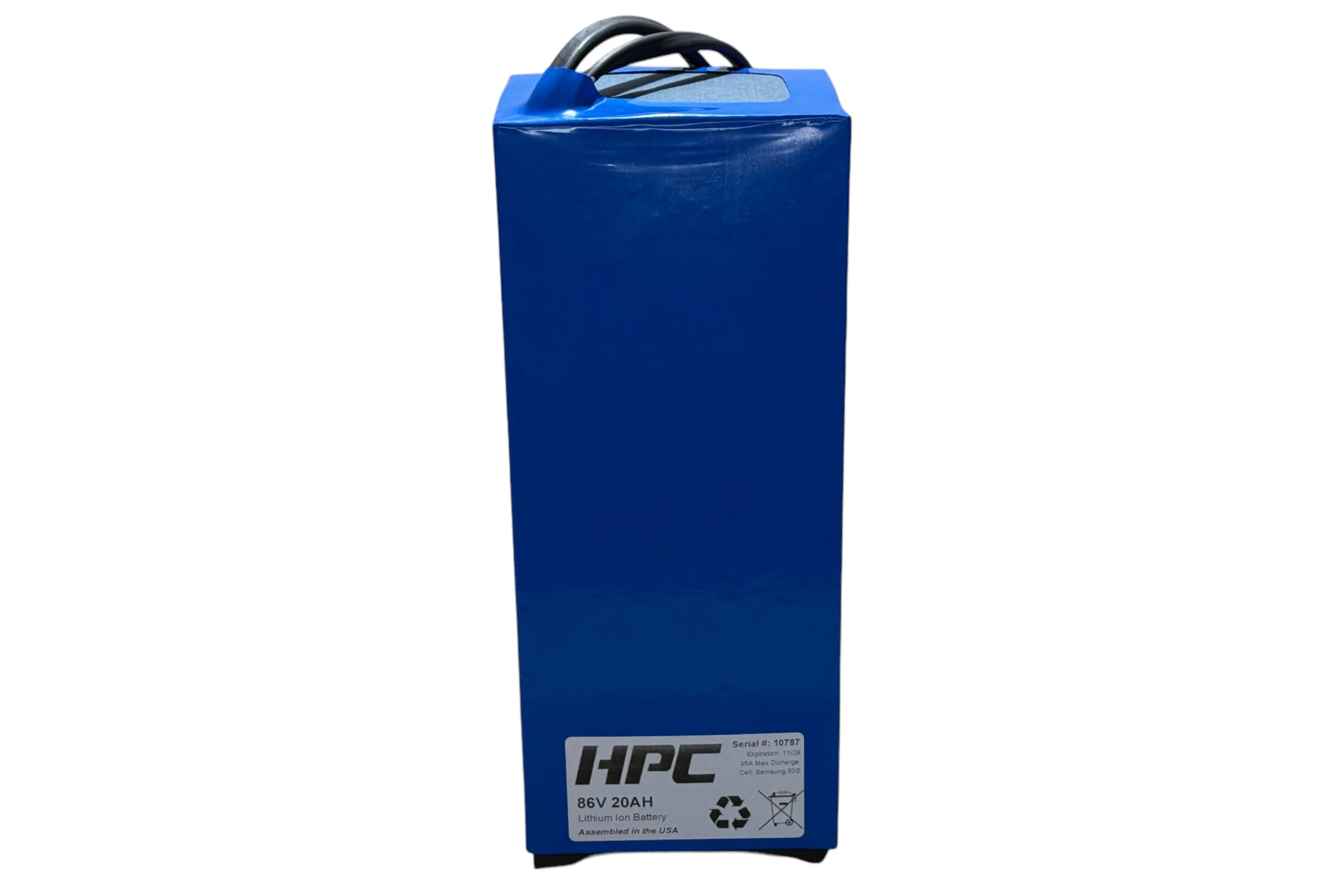 NEW! 86V 20AH High Performance Lithium Battery