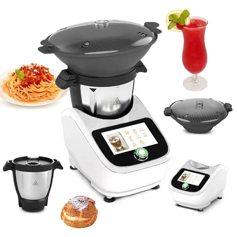 Automatic Cooking Machine Wok Intelligent Cooking Robot 110V 220V Kitchen Smart Robot Machine Stir-fry Cooking Pot