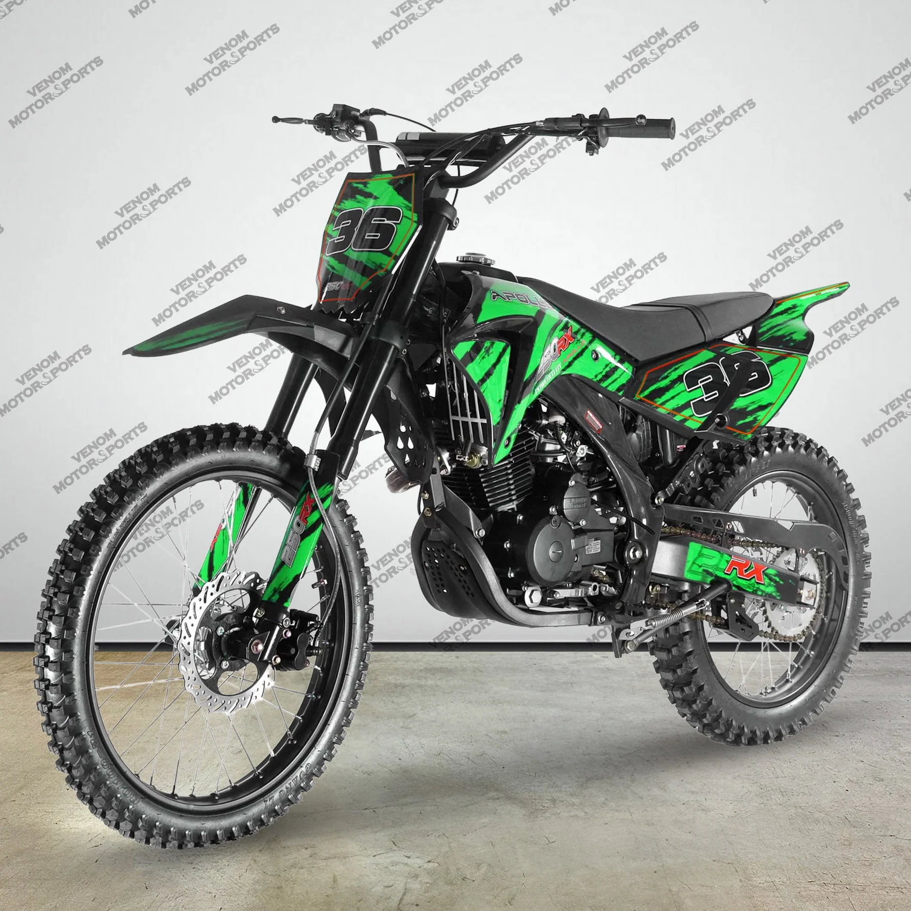 Venom 250cc Dirt Bike | Motocross | 5 Speed | Off Road