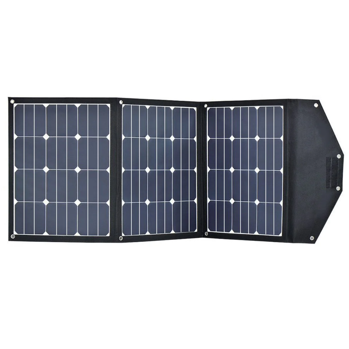 High Efficiency 90W Tri-Fold Foldable Solar Panel Kit Suitcase