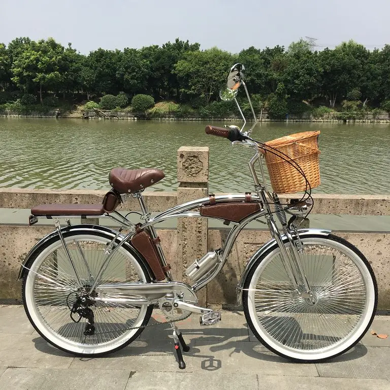 26inch beach bike British style Vintage bike 140PCS spoke wheel bike