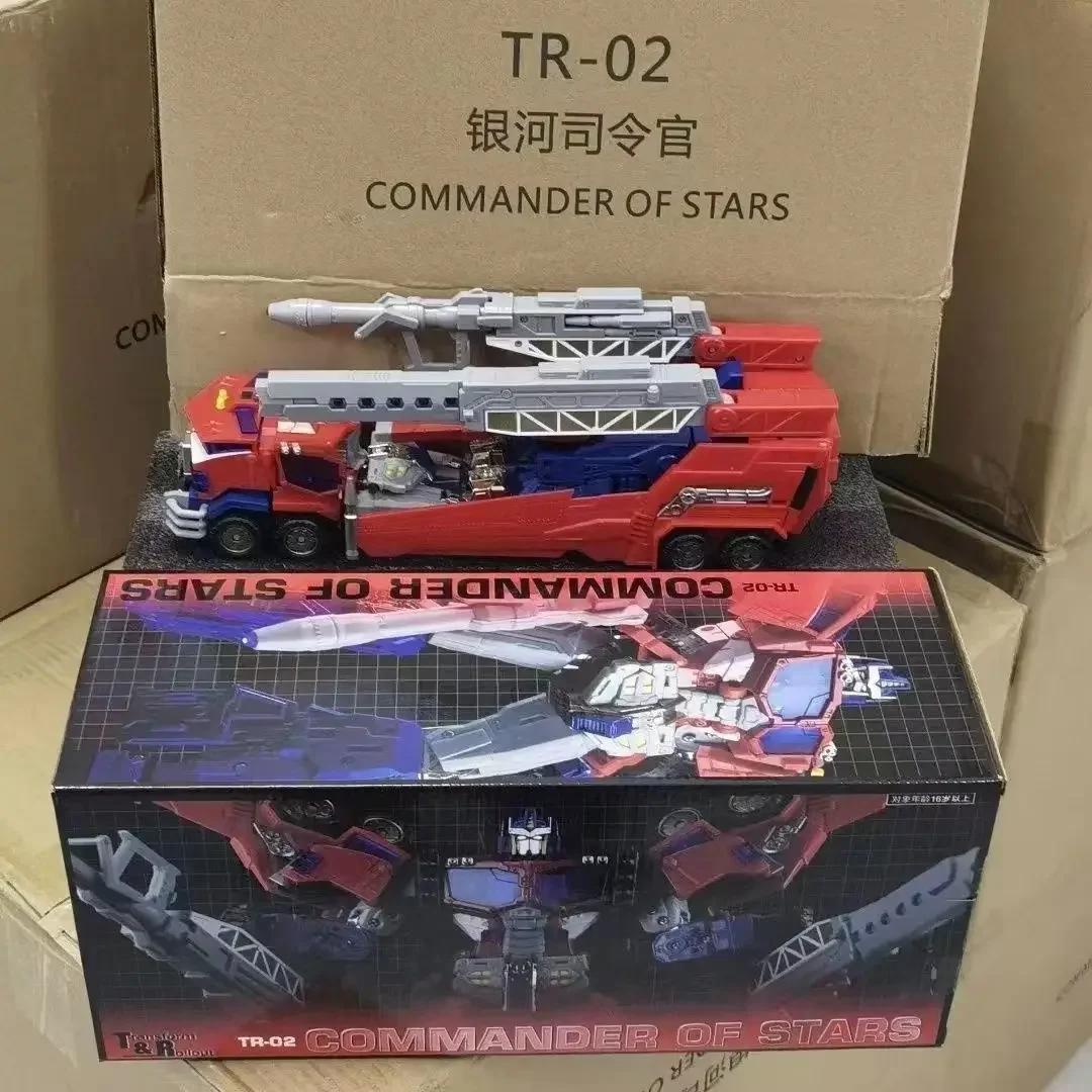 IN STOCK Transformation Rollout TR-02 TR02 TR-02A TR02A TR02 C Version OP Commander Deformation Action Figure Robot Gift