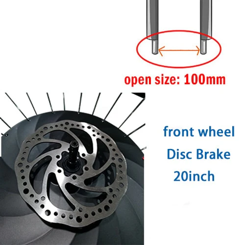 36V Front iMortor wheel Electric Bike Conversion Kit with 20