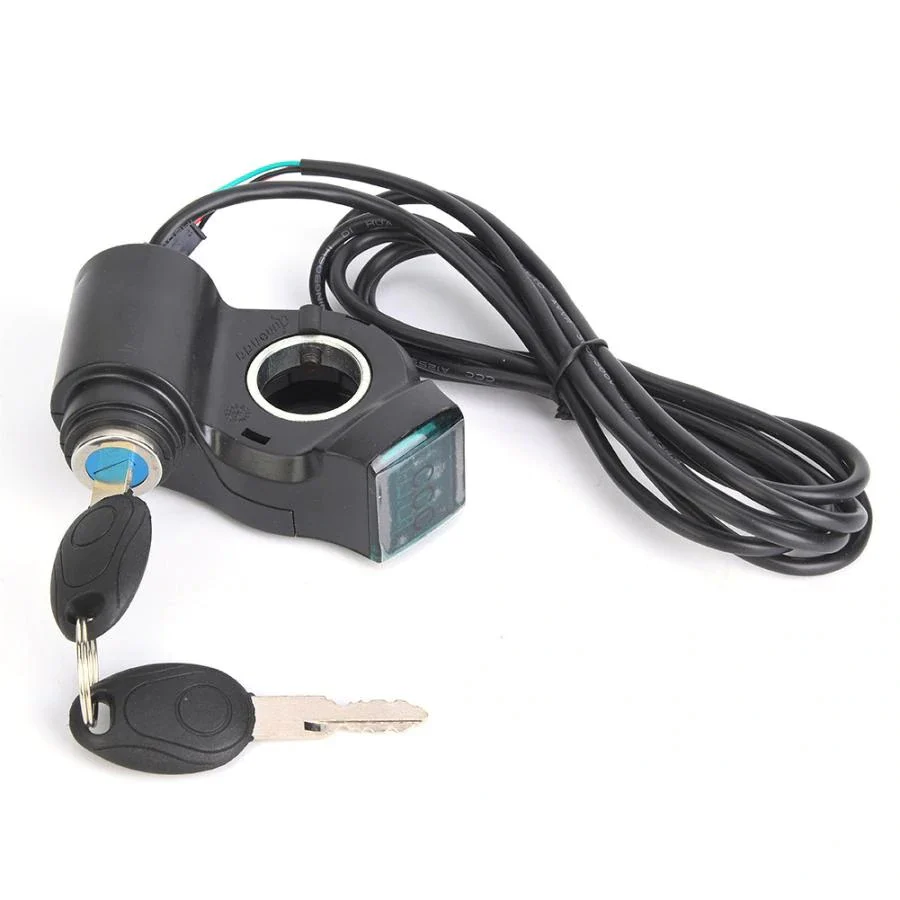 Keys and voltage meter