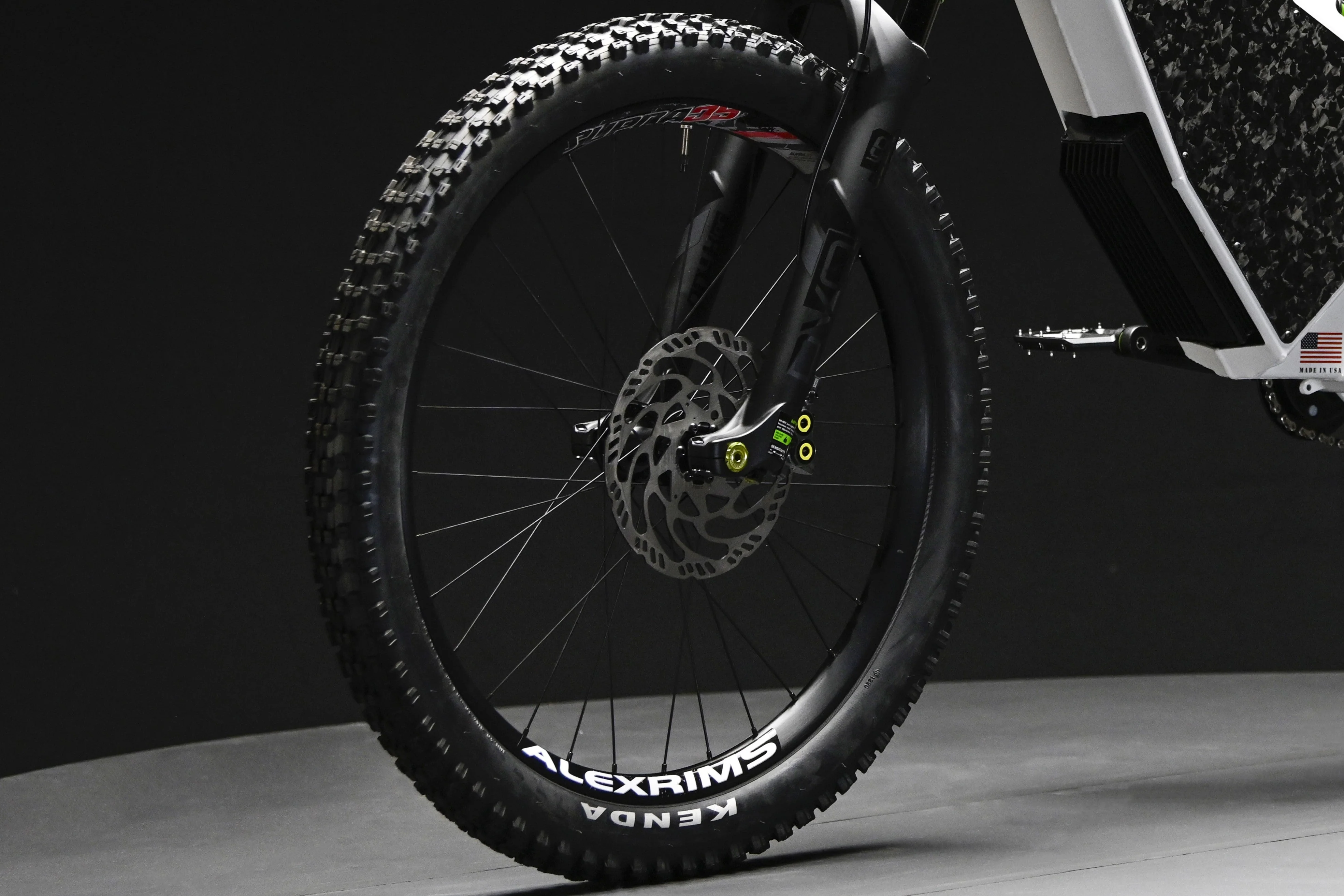 Revolution X DH Front Wheel (Hand-Built, Supra 35, 20x110 Hub, Phil Wood Spokes)