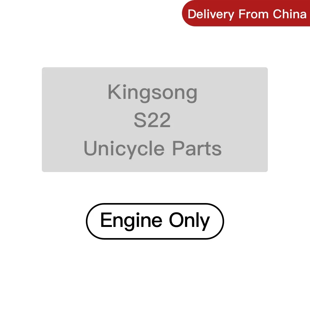 Kingsong S22 Engine Unicycle Motor KS22 S20 Electric Monocycle Spare Parts Accessories