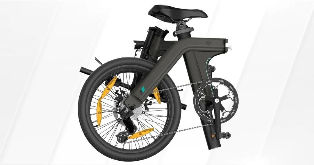 Fiido D21 Folding Electric Bike with Torque Sensor - Compact and Efficient E-Bike with Powerful Motor and Specially-Designed Battery for Comfortable Riding