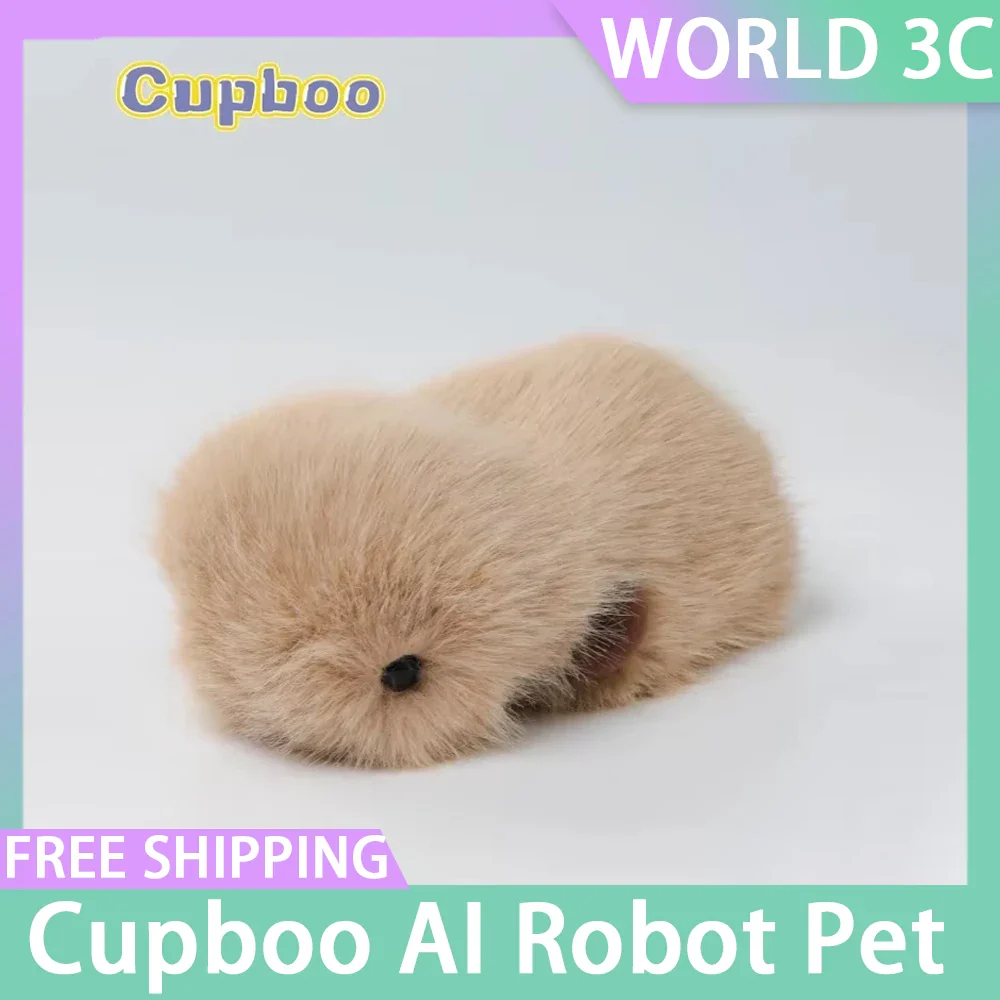Cupboo Ai Robot Intelligent Pet Plush Machine Pet Baby Companion Interactive Robot Room Decoration Gifts Christmas Child Toys