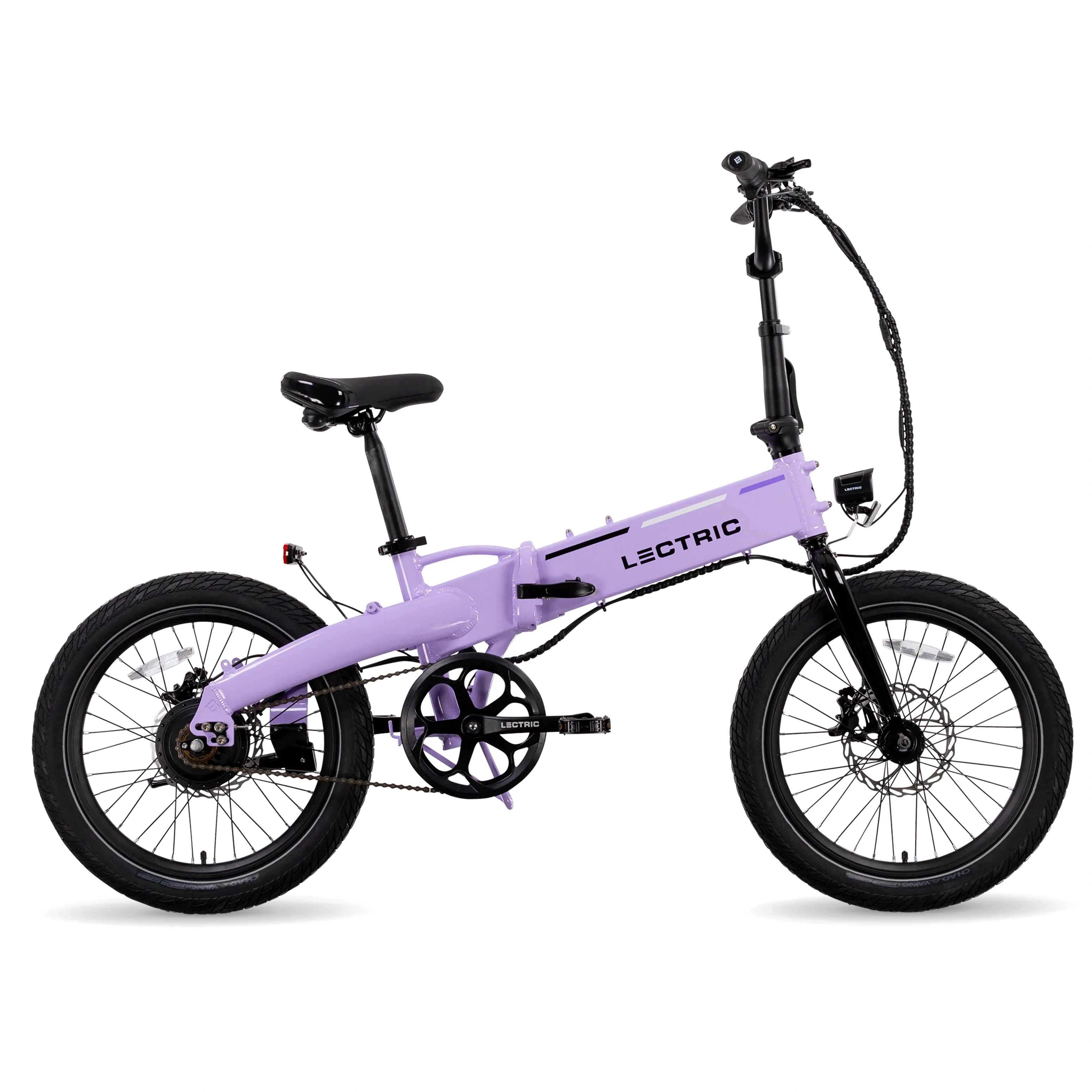 XP Lite2 Lavender Haze Long-Range + FREE Rear Rack, Fenders, Elite Headlight, Suspension Seat Post ($346 Value)