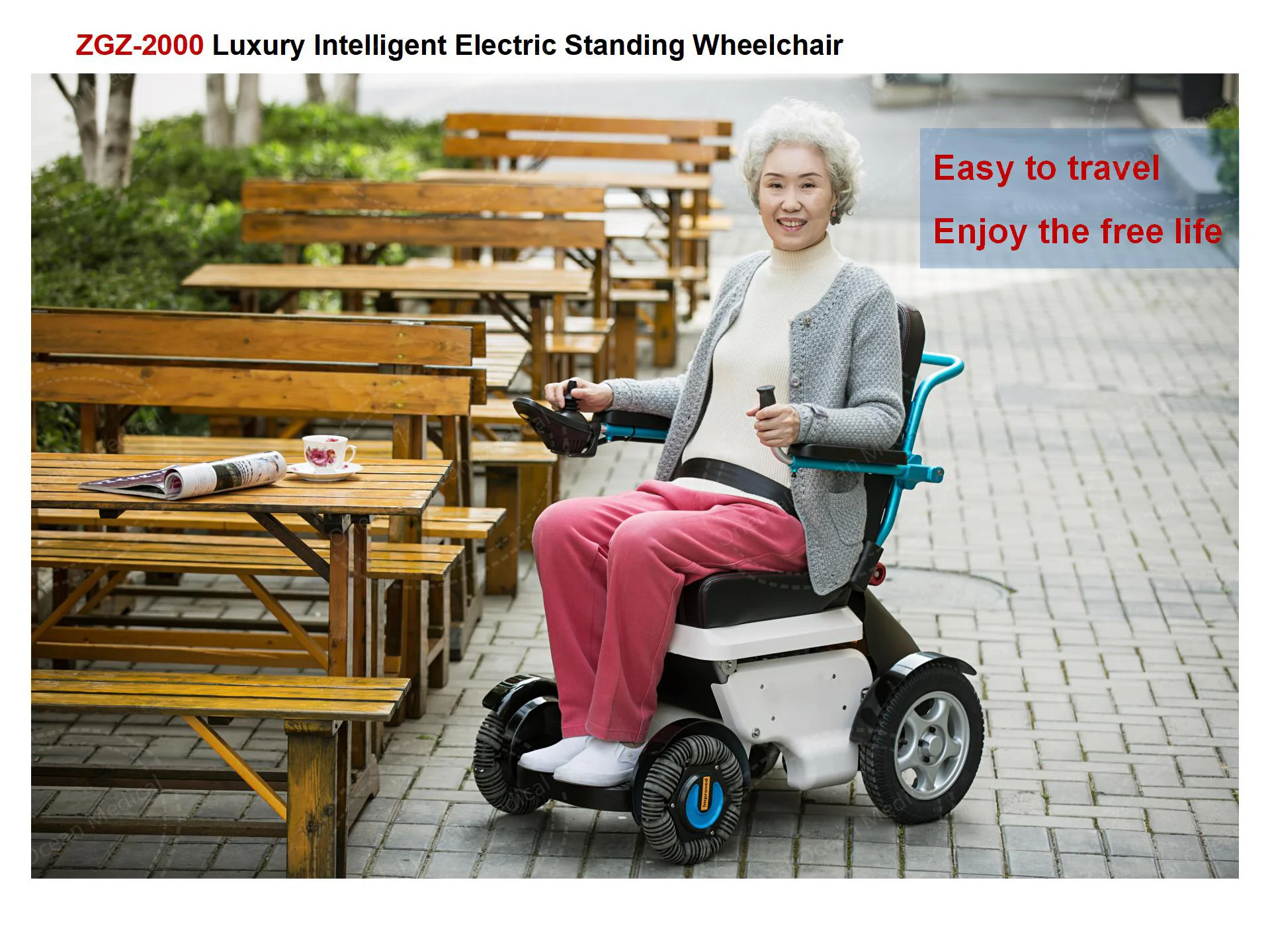 Amazon 4 Power Wheels Travel Leg Moving Care Electric Wheelchairs Factory Price Electric Wheelchair Electric Scooter Wheelchair