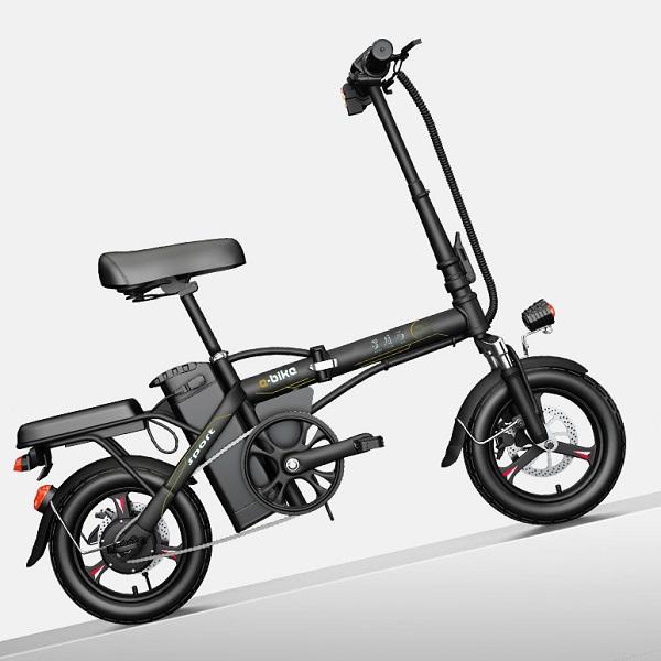 48V280W Folding Electric Bicycle Lithium Battery Small Mobility Electric Vehicle