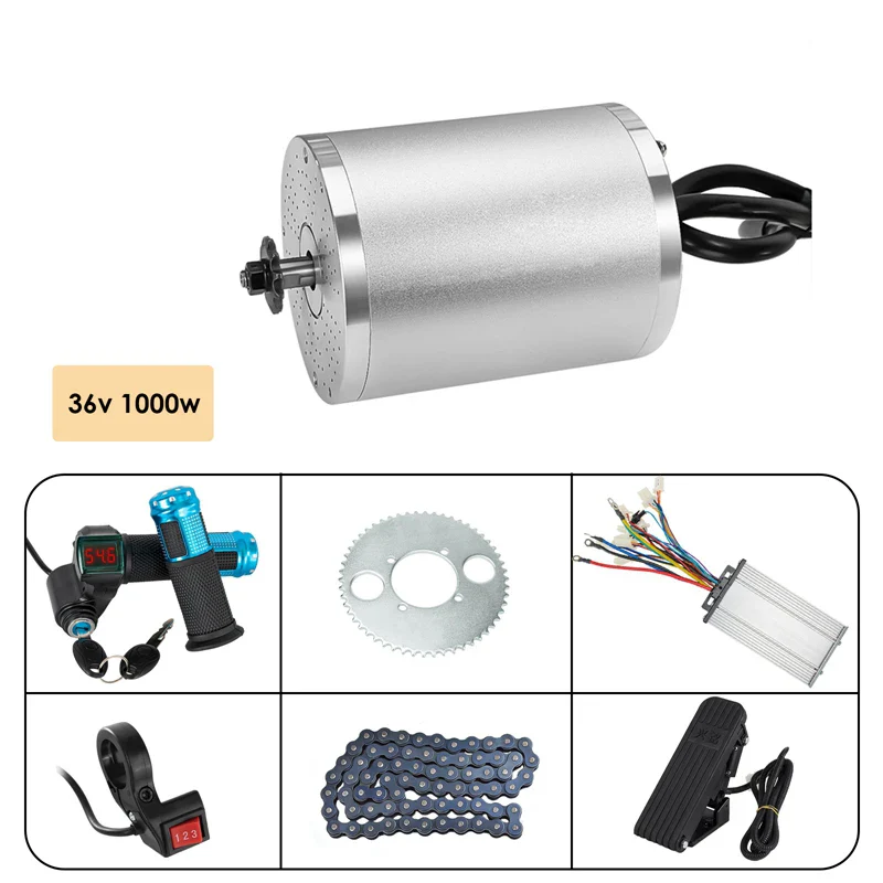 48v 1000w Electric Motorcycle Motor 50A Conversion Kits E-bike Brushless Motor Kits 60V 2000w Electric Scooter Motor