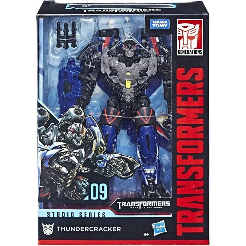 100% in Stock Original Hasbro Transformers DOTM SS09 Thundercracker V Autobot Robot Anime Model Collection Toys Action Figures