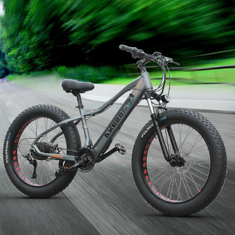 26inch electric mountain bicycle 48V500W fat ebike 4.0 snow tire electric bike Beach snow e-bike