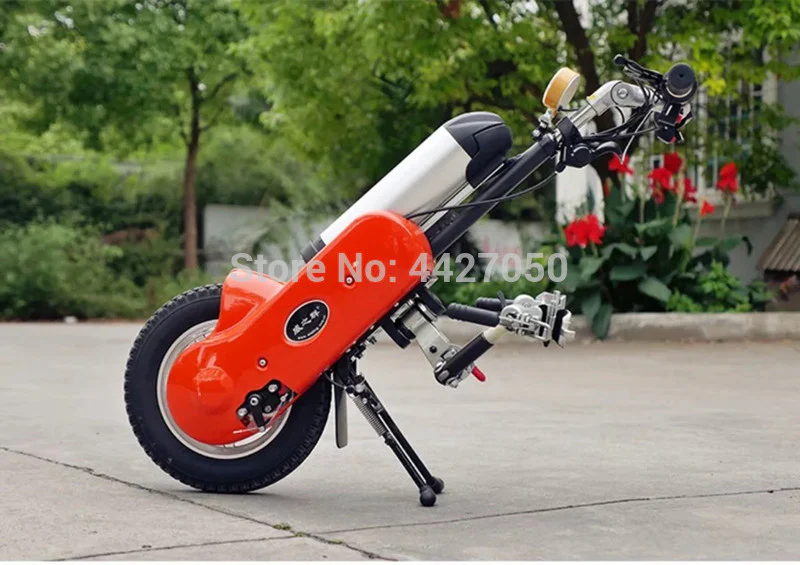 36V 400W Electric Handcycle Wheelchair Attachment Handbike DIY Conversion Kit with 36V 15AH Li-ion Battery