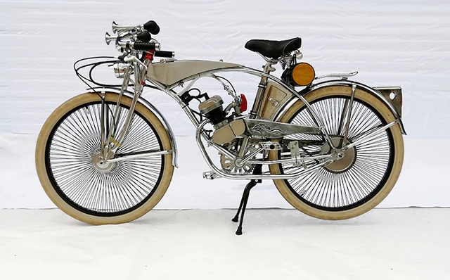 26 inch Vintage Fuel Bike Beach Bike Retro Bike Power-Assisted Engine Fuel Bike Bicycle Accessories