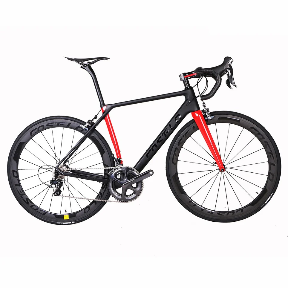 2018 Costelo RIO 2.0 carbon fiber road bicycle carbon complete bike frame wheels groupset completo bicicletta bici velo completa