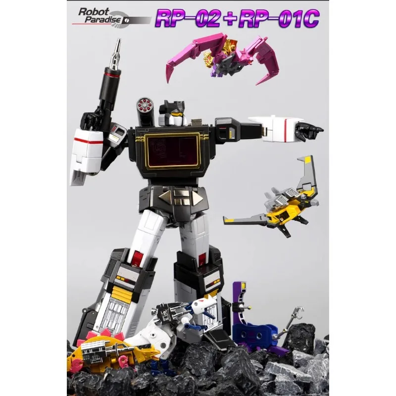 FansToys Robot Parade FT RP-02 Acoustic Blaster RP-01C Magnetic Tape Black Recorder Bird Sword Dragon Bat Spirit Deformation Toy