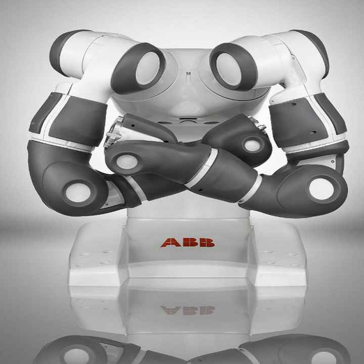 Automatic Collaborative Robot That Low Cost Industrial Robot Arm Yumi As Cobot Robot