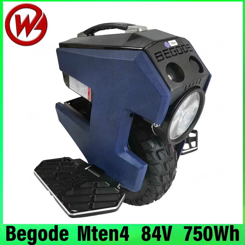 Begode Mten4 Electric Unicycle Gotway New Monocycle 84V 750Wh 1000W Smart 11inch Wheel Mten 4 Electric Monowheel